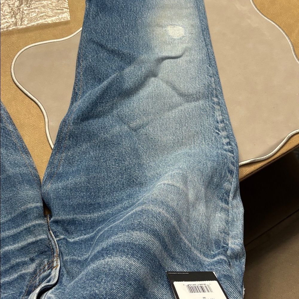 BNWT Levi’s x REDONE indigo 70s straight jeans - Picture 10 of 14
